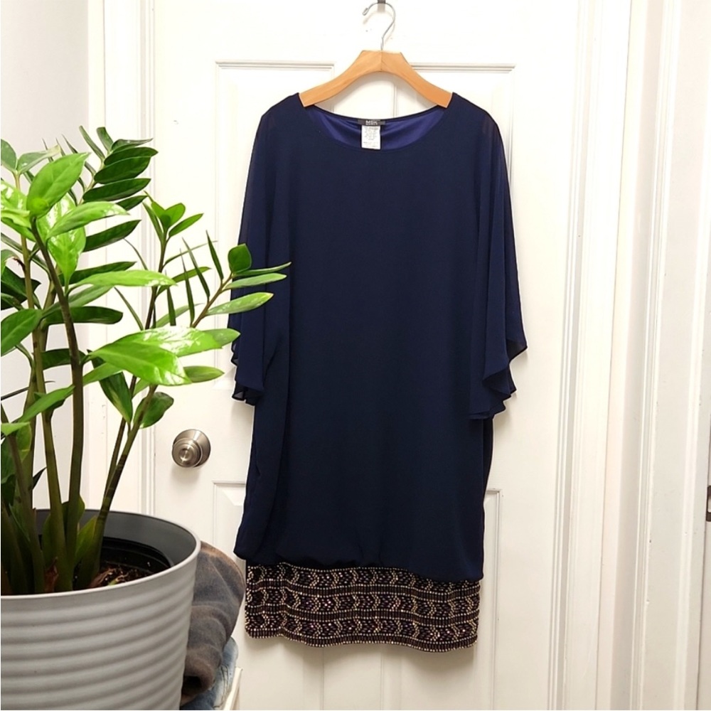 MSK women's dress Black dress size XL perfect used condition
